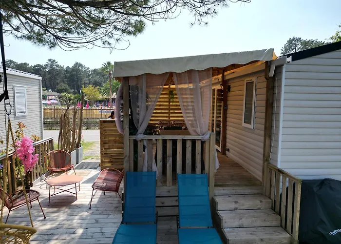 Mobil Home Camping Les Viviers Cap Ferret